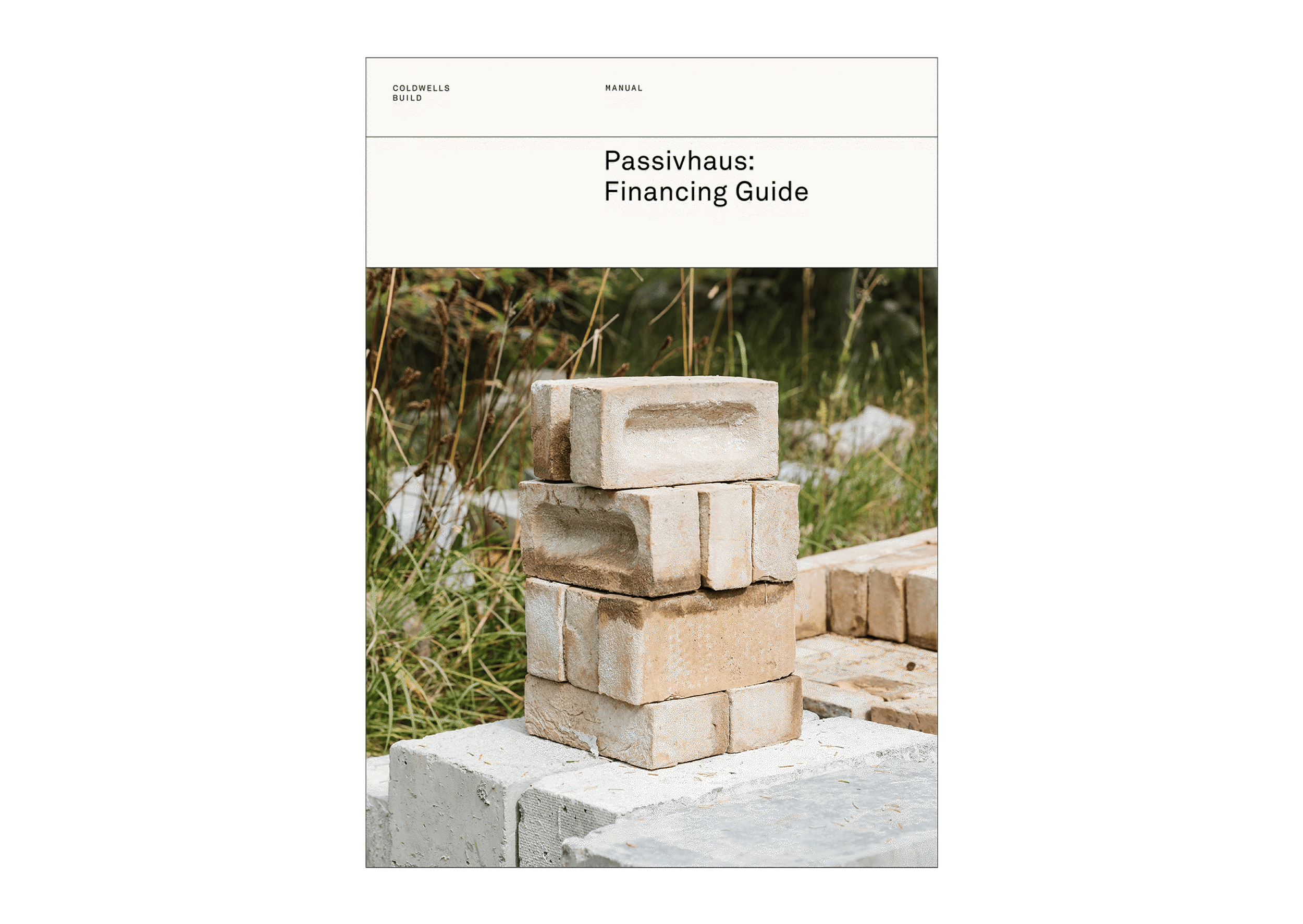 Artwork for the Coldwells Build Manual for Passivhaus: Financing Guide